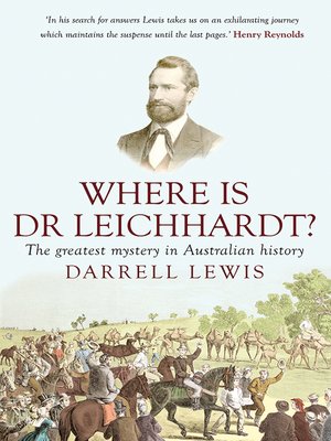 cover image of Where is Dr Leichhardt?